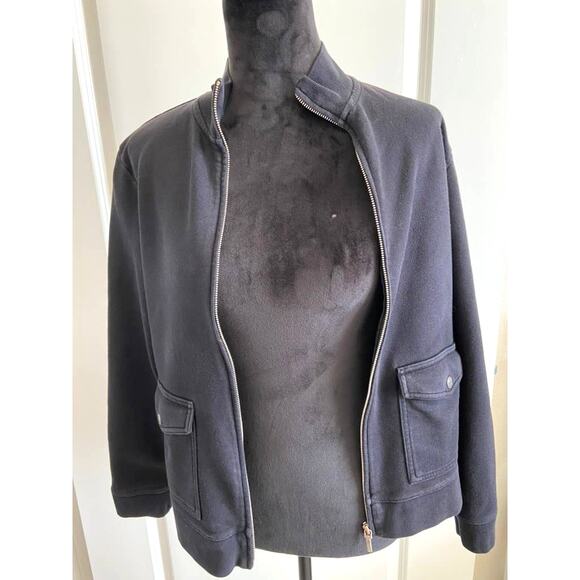 CHAPS by Ralph Lauren Jacket Full Zip Black Women's M - Picture 4 of 7